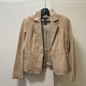New York & Company Beige Blazer
